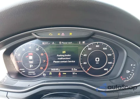 2017 Audi A4 2.0T Season Of Audi Ultra Premium из США, поврежденный, VIN WAUKMAF48HN053506